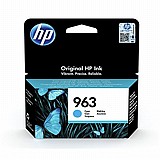 מיכל דיו כחול מקורי HP 963 מיכל דיו כחול מקורי HP 963