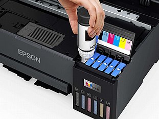 ����� ���� ����� ��� ������� Epson EcoTank Photo L8050 C11CK37402 A4 �� 6 �����