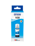 מיכל דיו כחול מקורי Epson EcoTank 108 עד 7,200 דפים מיכל דיו כחול מקורי Epson EcoTank 108 עד 7,200 דפים
