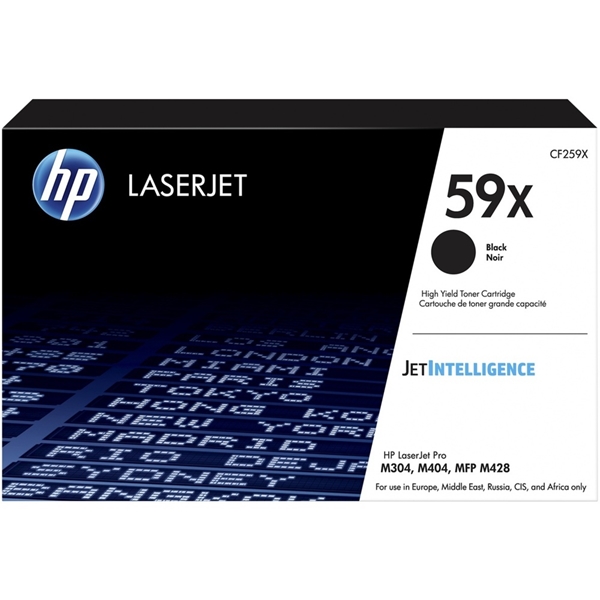 טונר שחור HP 59X CF259X 10K