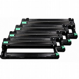 ���� 4 ����� ������ Brother DR-243CL ����� CMYK �� 18,000 ��