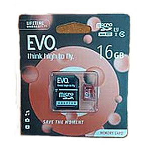 ����� ������ MICRO SD 16GB EVO ���� ����