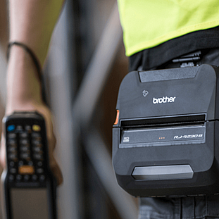 ����� ������ ����� Brother RJ-4230B ����� 4 �����