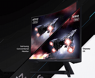 ��� ������� ���� Samsung Odyssey G5 S27CG552EM �27 ����� QHD 165Hz ����