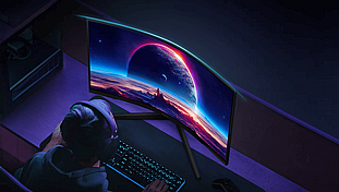 ��� ������� ���� Samsung Odyssey G5 S27CG552EM �27 ����� QHD 165Hz ����