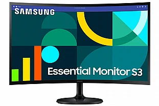 ��� ���� ���� Samsung Essential S3 S36GD S27D362GAM ����� 27 ����� FHD VA 100Hz ���� ����