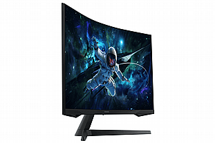 ��� ������� ���� Samsung Odyssey G5 G55C S32CG552EM ����� 32 ����� QHD 165Hz ���� ����