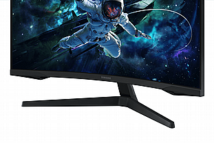��� ������� ���� Samsung Odyssey G5 G55C S32CG552EM ����� 32 ����� QHD 165Hz ���� ����